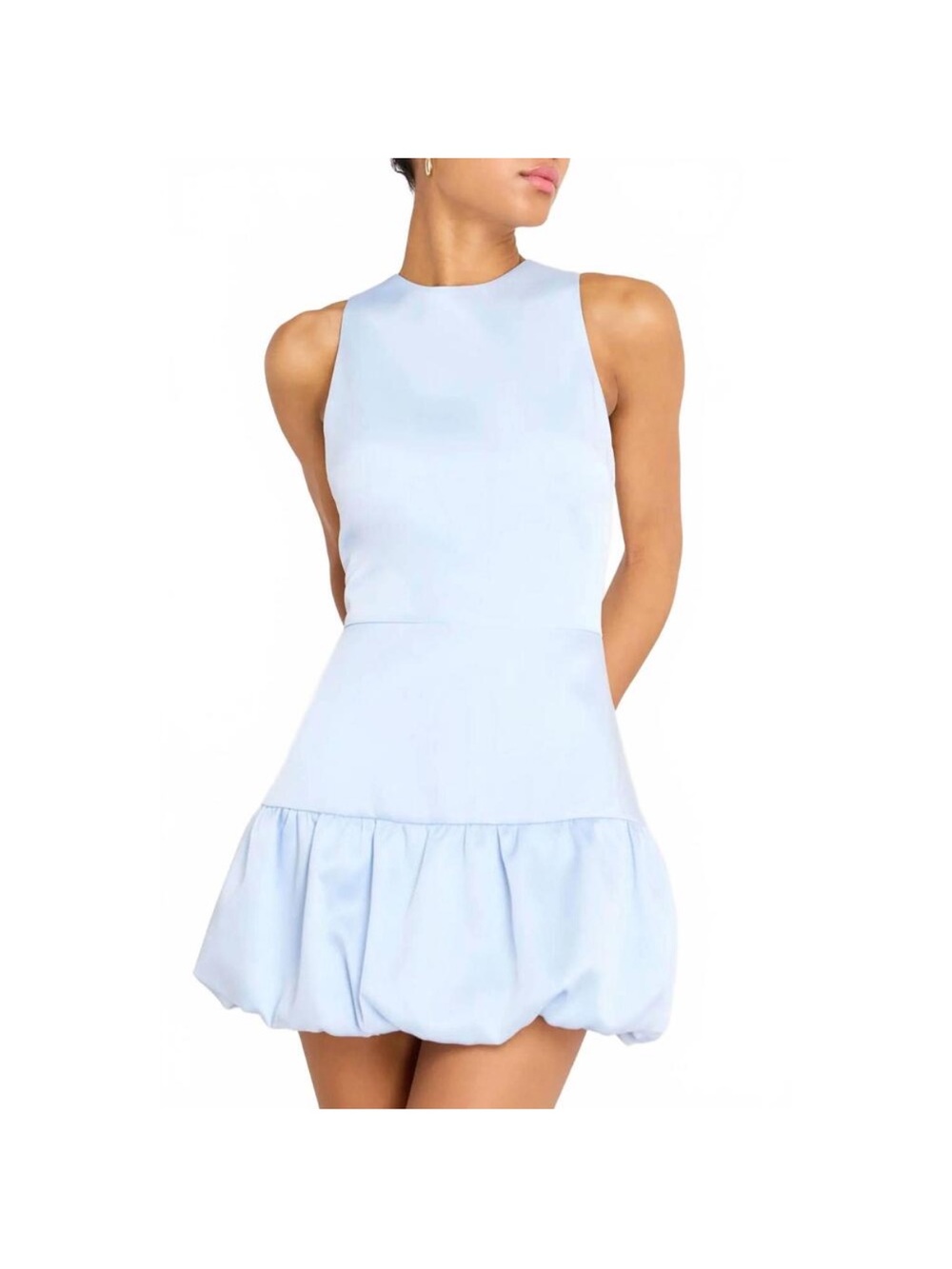 Amanda Uprichard Jasper Bubble Mini Dress Romper